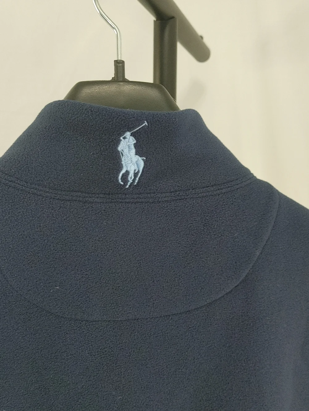 Polo Golf Ralph Lauren Vest XL Navy Full Zip Fleece Performance Sleeveless